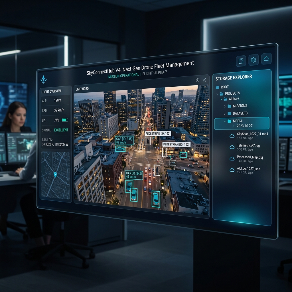 SkyConnectHub - Advancing Aerial Intelligence